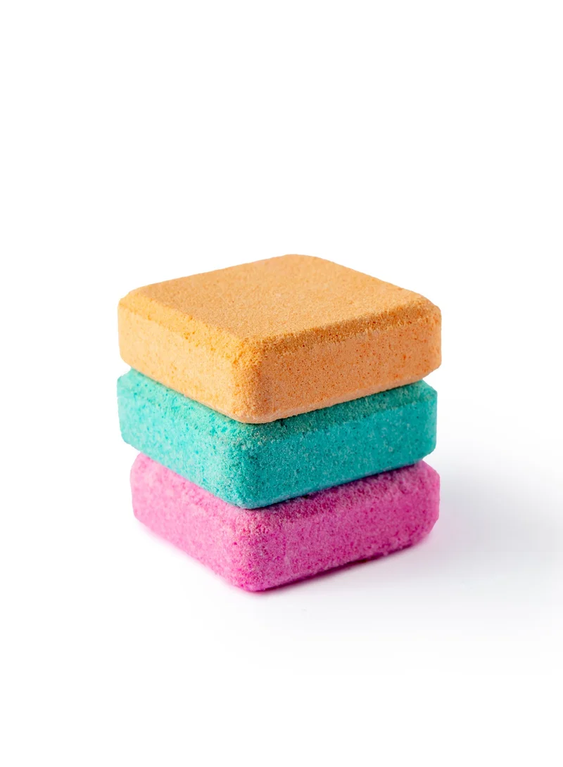 The Skin Concept  The Skin Concept Fizzy Shower Steamers - Easy Breathe - Peppermint and Lime - Handmade, Vegan for Women | Best Price UAE